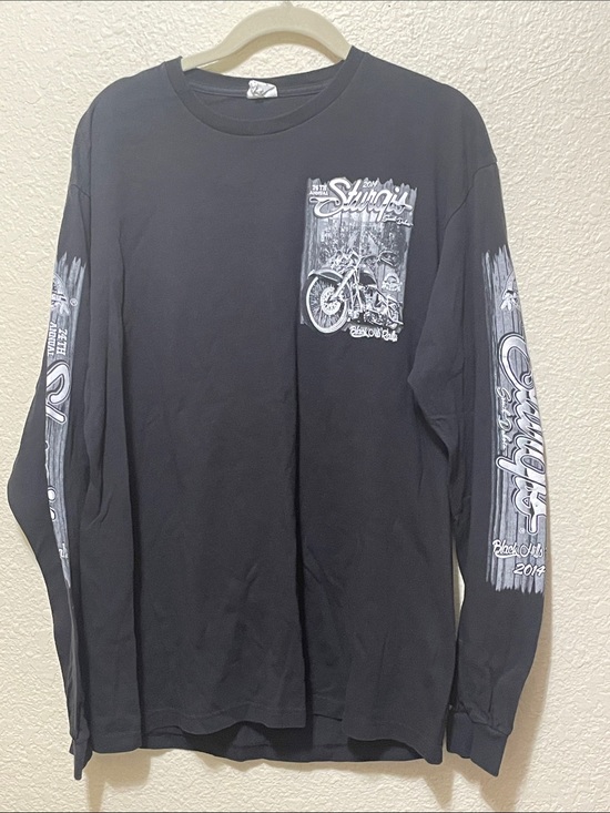 Sturgis Other - Sturgis Motorcycle Rally Men's Black Long Sleeve Tee. Good Condition. Size L.